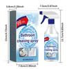 Bathroom Cleaner 120ml Multifunctional Fresh Clean Spray Cleaner Bathroom Stain Remover Powerful Cleaning Tool For Home Sink
