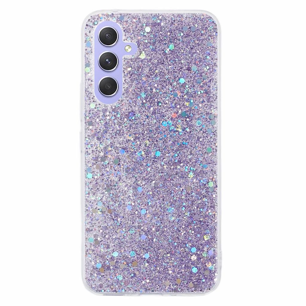 For Samsung Galaxy A54 5G Sequins Glitter Phone Case Soft TPU Back Cover