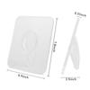 Acrylic Photo Frame Vase Transparent Modern Art Style Flower Vase Plant Holder for Wedding Gift Office Home Desktop Ornament
