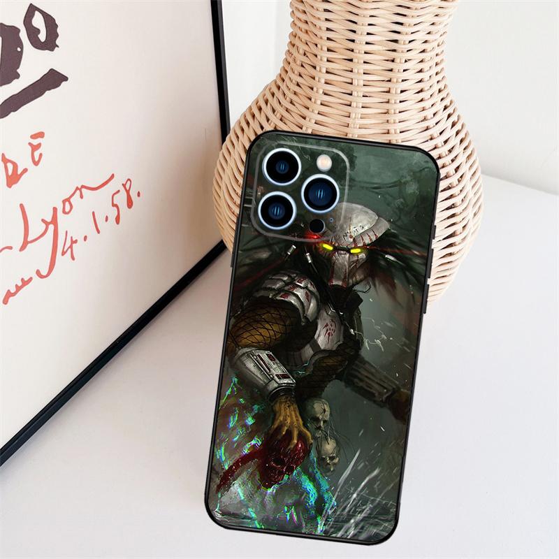 Alien Vs Predator Phone Case For iPhone 17 Pro Max 16 15 11 12 13 14 Pro Max Mini 15 16 Plus 16e 17 Air Cover