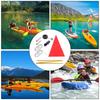 1.2M Kayak Safety Flag Track Mount Visibility Kit with Stable Base - Easy Installation Marine Accessories