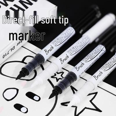 Artline Schwarzer Flüssigtinte Filzstift - Textmarker mit großer Kapazität für Studenten & Kunstmalerei