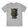 Owl Zentangle Style Coloring Art Unisex T-Shirt Mens Womens Tees Top