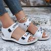 Wohnungen Frauen Sport Sandalen Sommer Casual Schuhe 2024 Neue Mode Hausschuhe Mesh Walking Laufen Strand Schuhe