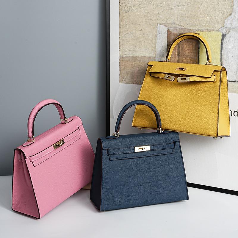 Bag New Women's Office Worker Versatile Handbag Leather Design Sense Niche Messenger Bag Bag Woman