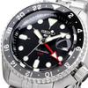 Seiko 5 SPORTS SKX Sports Style GMT Model Automatic Mechanical Wristwatch, Men's, Made In Japan, SSK001, Black, Overseas Model