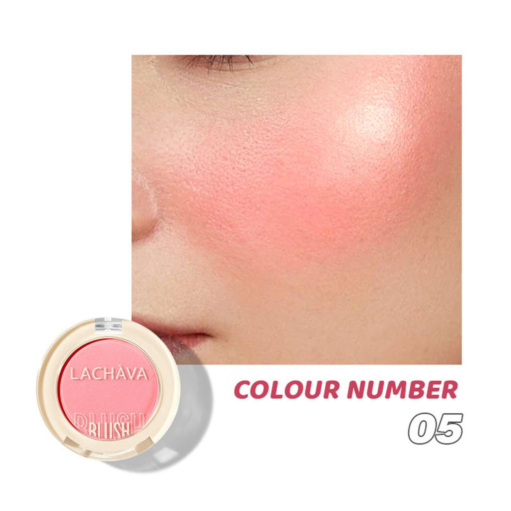 3.5G Single Color Pressed Powder Blush 12 Colors Matte High Pigment Long Lasting Natural Women Face Eye Makeup Blusher Palette