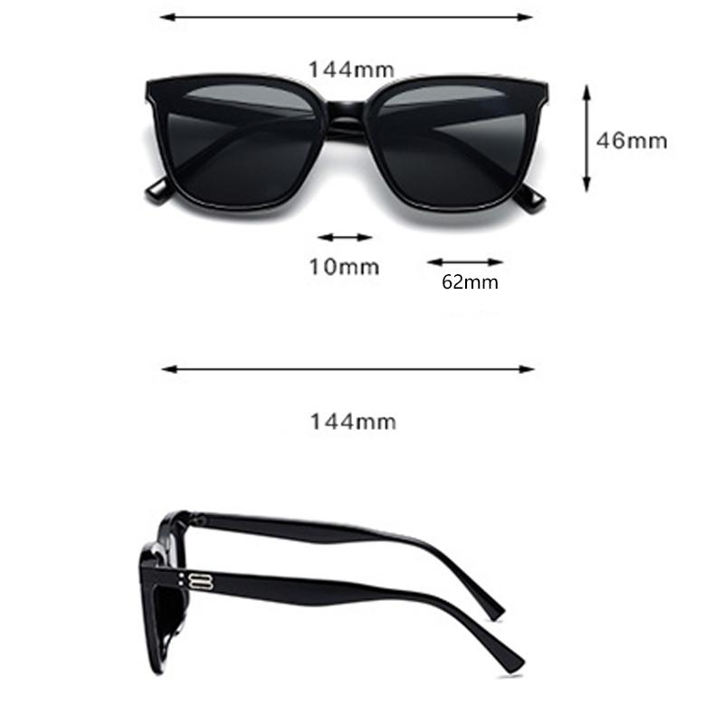 New Square Frame Sunglasses For Women, High-end Light-colored Sunglasses, Summer Sunshade, Retro Sunglasses For Men