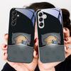 Staying Up Late Dog Male For Samsung Galaxy A01 02 03 Core A04 A14 4G A13 54 34 31 20 25 23 22 5G S21 Ultra S20 Glass Phone Case
