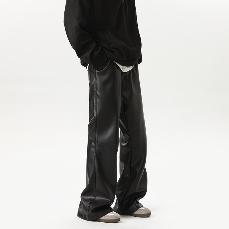 

Осень и Зима Черные Брюки Мужские и Женские Американский Хай Стрит Повседневный 2XL чёрный