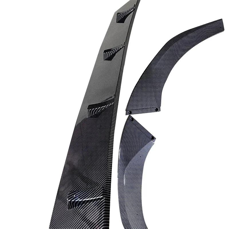 For Volkswagen Golf 8 MK8 GTI GTD GTE Rline 2020-2024 Auto Front Bumper Lip Body Guards Cover Car Lower Side Splitters Cover Kit