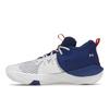 Under Armour Men's Embiid One "Brotherly Love" White/Royal Blue Basketball Shoes 3023086-107