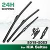 For KIA Seltos 2019-2023 2020 2021 2022 Wiper Front & Rear Wiper Blades Windshield Windscreen Window Brushes 24"+18"+11