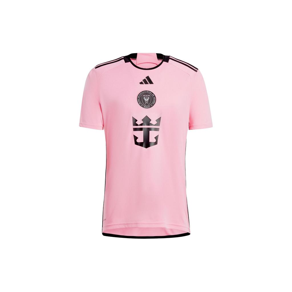 Adidas Inter Miami CF 24/25 Messi Home Jersey, Men Soccer Easy Pink JE9741