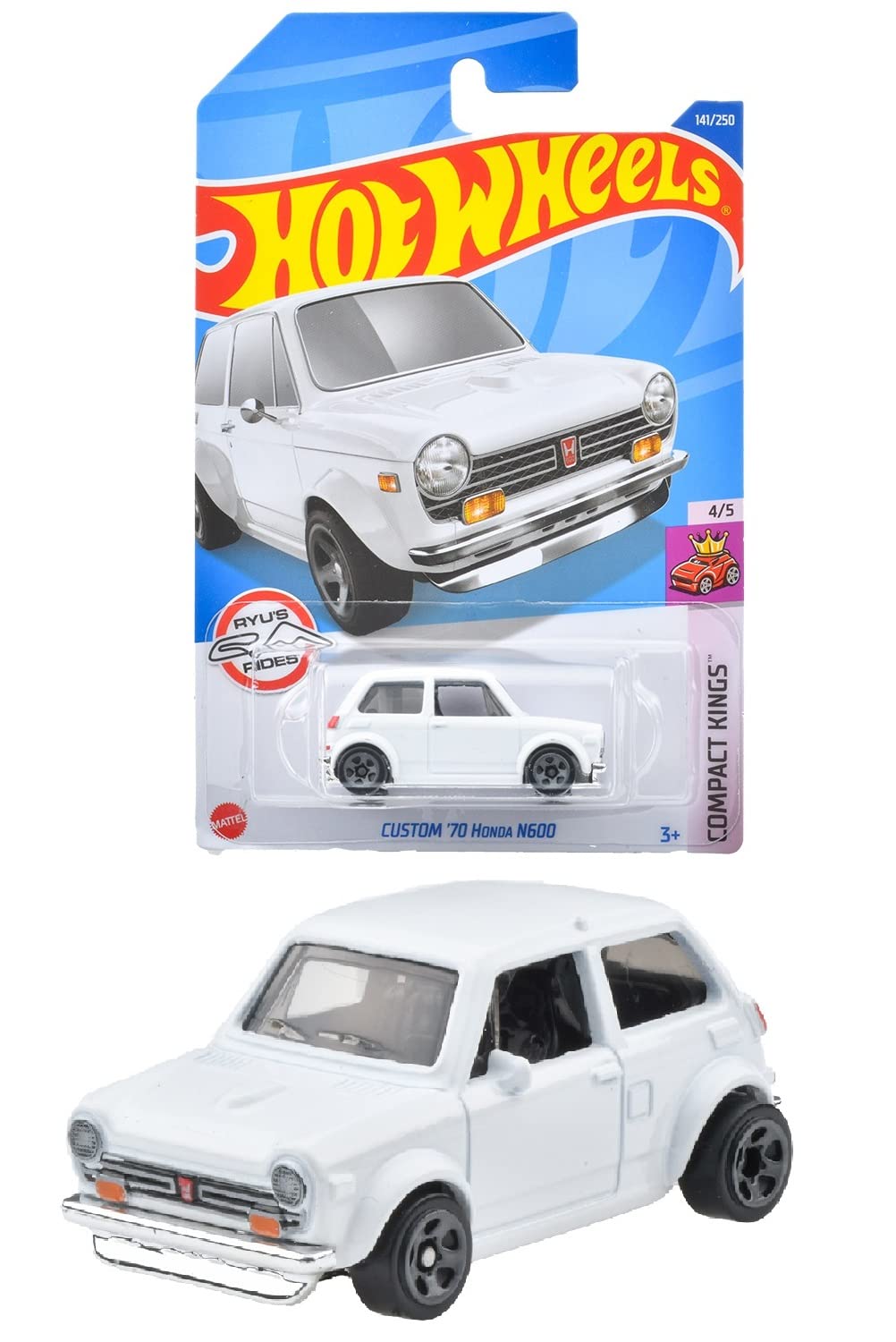 

Hot Wheels Basic Car Custom Honda N600, летняя модель HHF16 70 [3 ~]