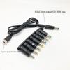 12V USB C-plugg til 3,5/4,0/4,8/5,5 mm Ladekabel for Ruter CCTV-kamera