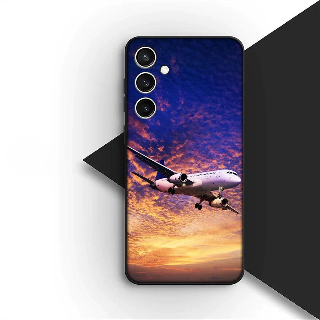 Cover for Motorola Moto G86 G57 E14 E15 G14 G34 G35 G84 G24 A54 G15 Power E22 Case Aircraft Travel Airplane Pilot Epaulette