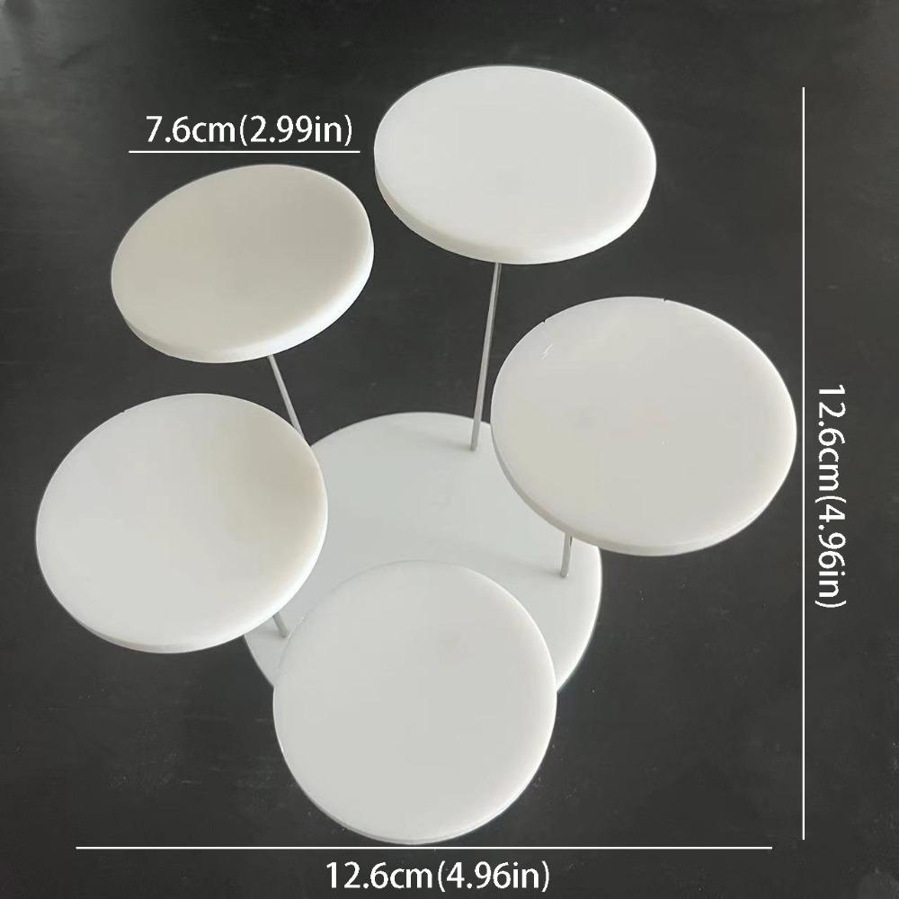 White Black Acrylic Display Stand Transparent Multi-functional Display Stand  Earrings Display белый