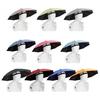 69CM UV Protection Umbrella Hat Hands-Free Sun Blocking Umbrella Hat with Elastic Headband Waterproof Kids Adults Outdoor Fishing Folding Umbrella