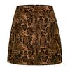 Jupe Patineuse en Velours Rasé pour Femme à Taille Haute - Couleur Unie, Fermeture Éclair, Indispensable Garde-Robe Automne/Hiver