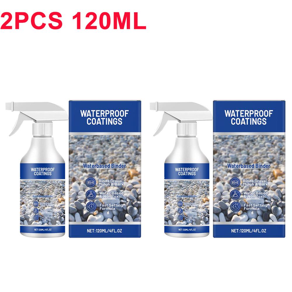 120ml Rock Glue For Pea Gravel Landscape Rock Glue Sealer Adhesive Waterproof Fast Drying Spray Outdoor Yard Gravel Binder