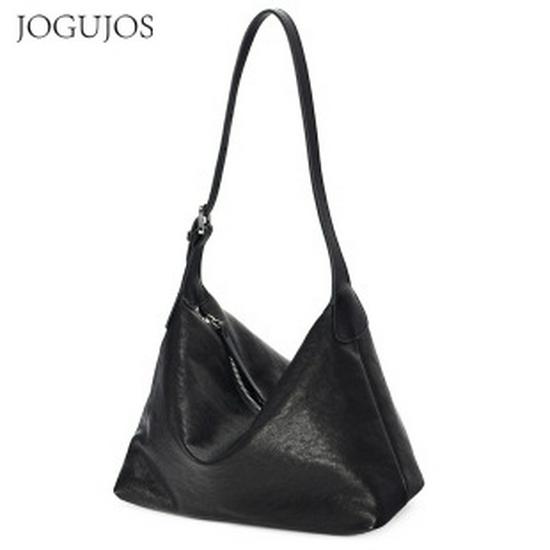 Women's Genuine Leather Flap Messenger Bag - Large Capacity, Vegetable Tanned, Single Shoulder Crossbody Clutch
