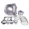 61mm Motorcycle Big Bore Cylinder Piston Ring Gasket Rebuild Kit For GY6 150CC 200CC Engine Cylinder Body Kit