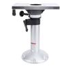 Boat Seat Pedestal with Slide Aluminium Alloy 17 24in Adjustable Height Boat Chair Base for Yacht Ship Floating Dock