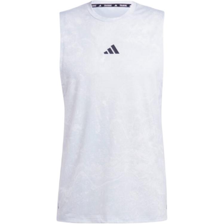 adidas Power Workout Tank Asia Sizing White Men s IS3843 L
