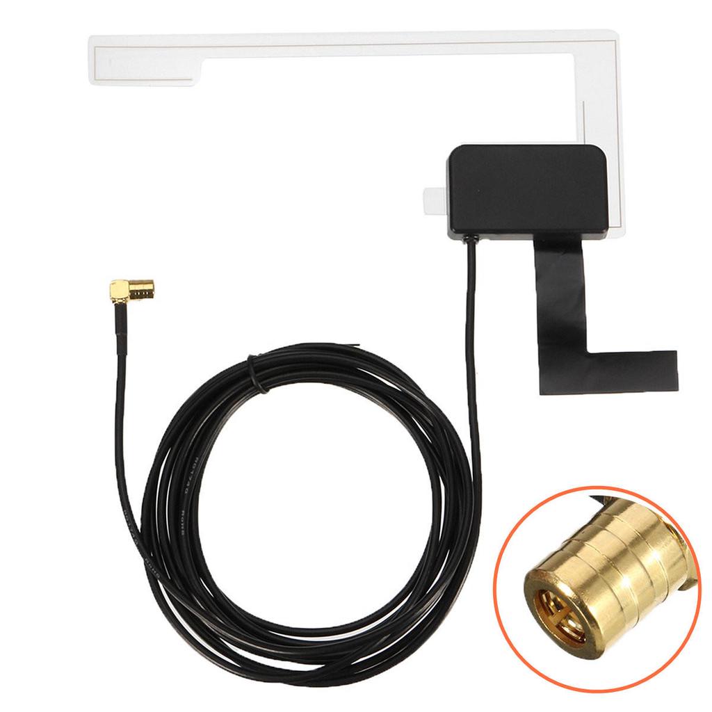Car Window Mount DAB Digital Radio Aerial Antenna Cable SMB For Pioneer AN-DAB1