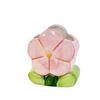 Flower Pen Holder Ceramic Desktop Decoration Cute Girl Desk Office Storage Box Stationery Shelf Storage Tank