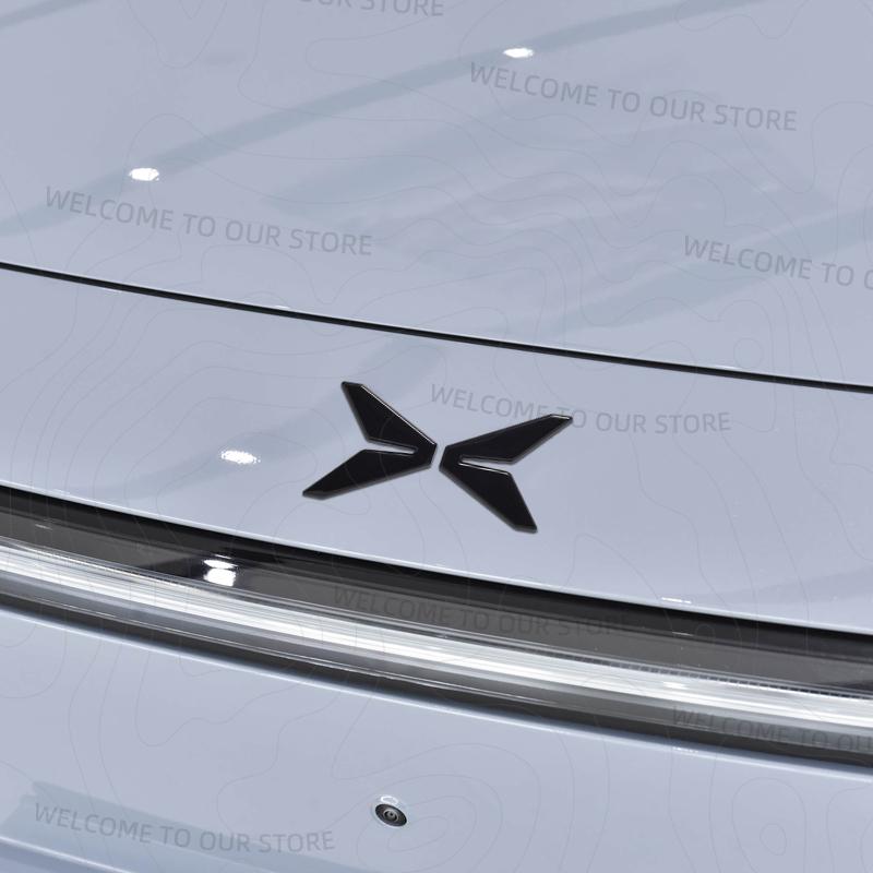 Zinc Alloy For XPENG Logo Xpeng G3 G6 G9 P7i P5 N5 X9 Car Trunk 3D Metal Front Hood Emblem Rear Body Badge Sticker Accessories