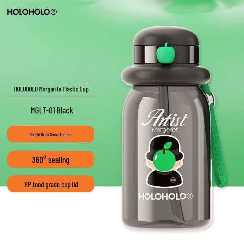 HOLOHOLO Magritte Insulated Straw Water Bottle