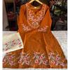 Pakistani Beautiful Cotton Kurta Palazzo Set Indian Women Ethnic Kurti Cord Set