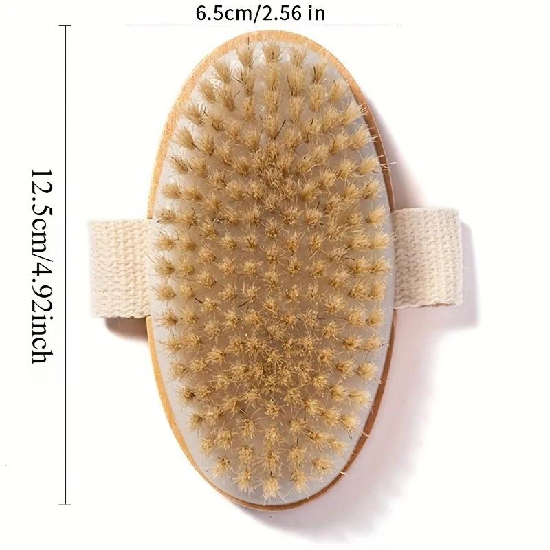 Badebürste Rückenrubbel-Artefakt, Badebürste Schlamm-Rubbeln Peeling, Zuhause Rubbeln erfordert keine menschliche Hilfe