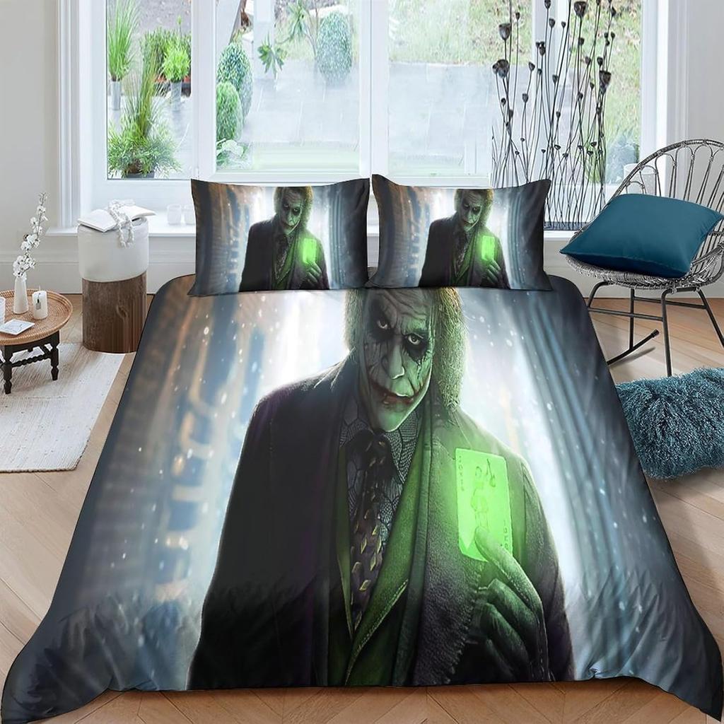 Joker Origin Film Bettwäsche Sets Exquisites Bettwaren Set Joker Romeo Bettdecke Set Bettwäsche Set Luxuriöses Geburtstagsgeschenk