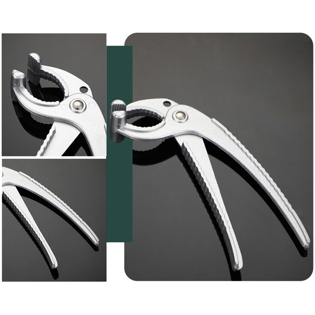Safe Heat Resistant Clamp Aluminum Anti Scalding Kitchen Tongs Hot Plates Bowl Holder Gripper Clip Tool for Pan Pot