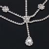 Female Hairbands Headdress Luxurious Drops Claw Chain Accessories for Banquet Wedding Dresses Skirts