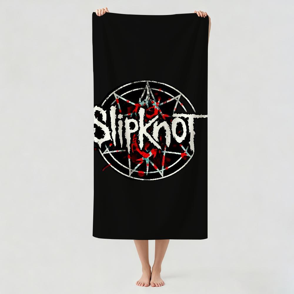 Rock band S-Slipknot Towel Drying Bath Towel Applicable To Light Swimming Camping Yoga Beach Out