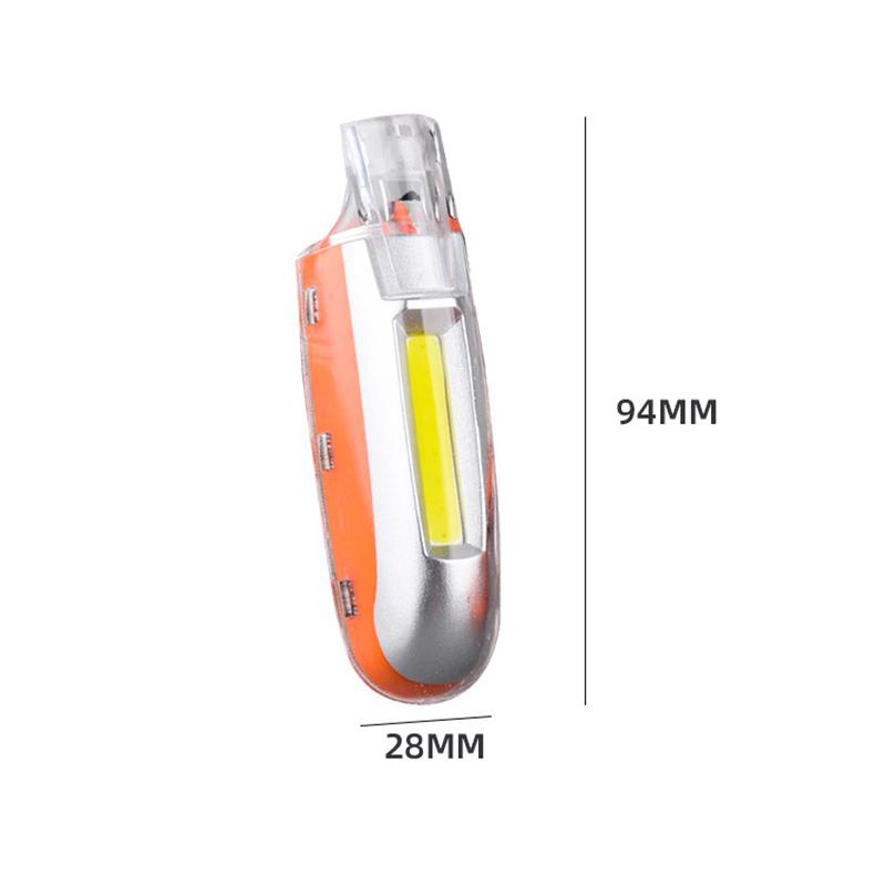 Sifflet de Survie de Camping Extérieur Sifflet de Secours avec Lumière LED Mini Lampe Torche Rechargeable Lampe Torche d'Urgence à Réglage 3 Vitesses