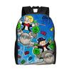 Alec Monopolys Children Backpack for Kids Girls Boys Backpacks Cute Daycare Child School Bags