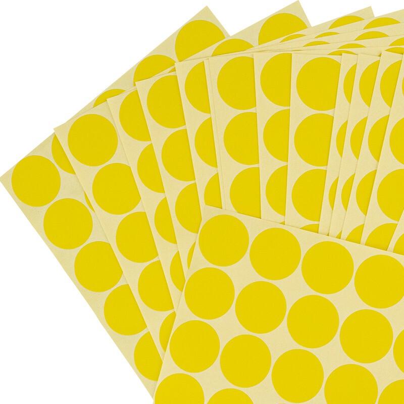Haisidike Round Self-Adhesive Dot Labels