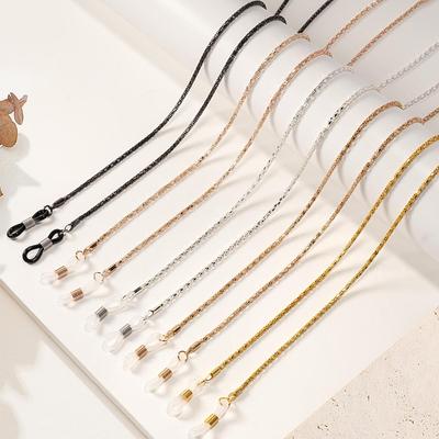 Dámská retro diamantová řetízková šňůrka na brýle - Módní doplněk ve stylu influencerů
