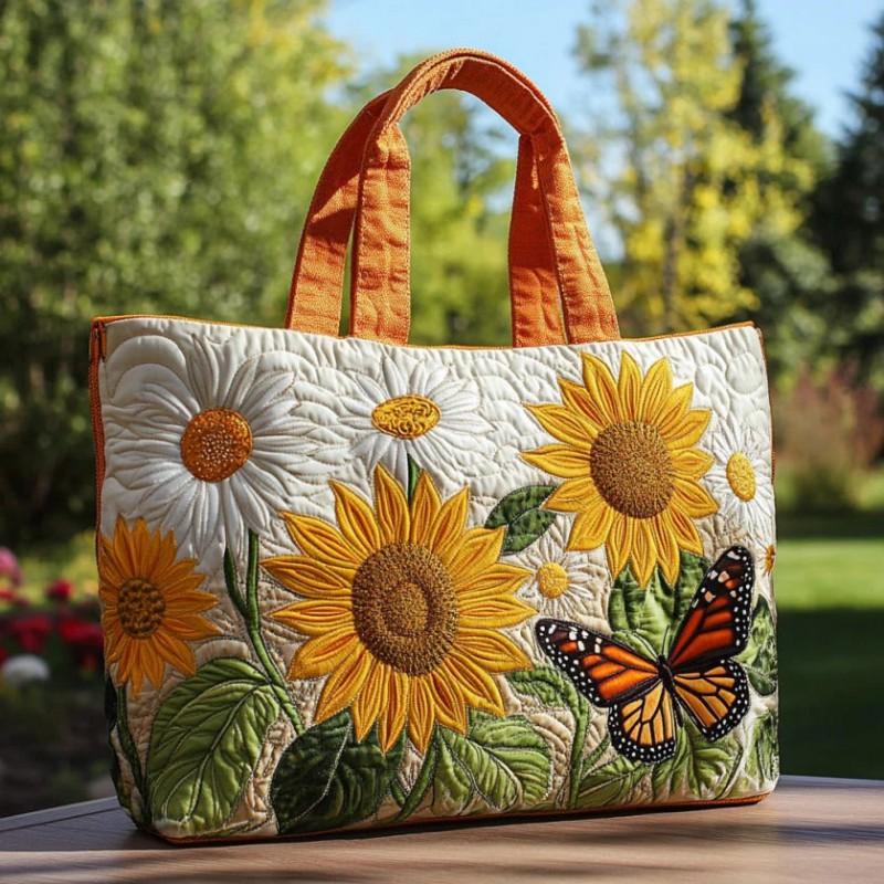 TEMU Womens Fashion Printed Tote Shoulder Bag 600D Oxford Cloth