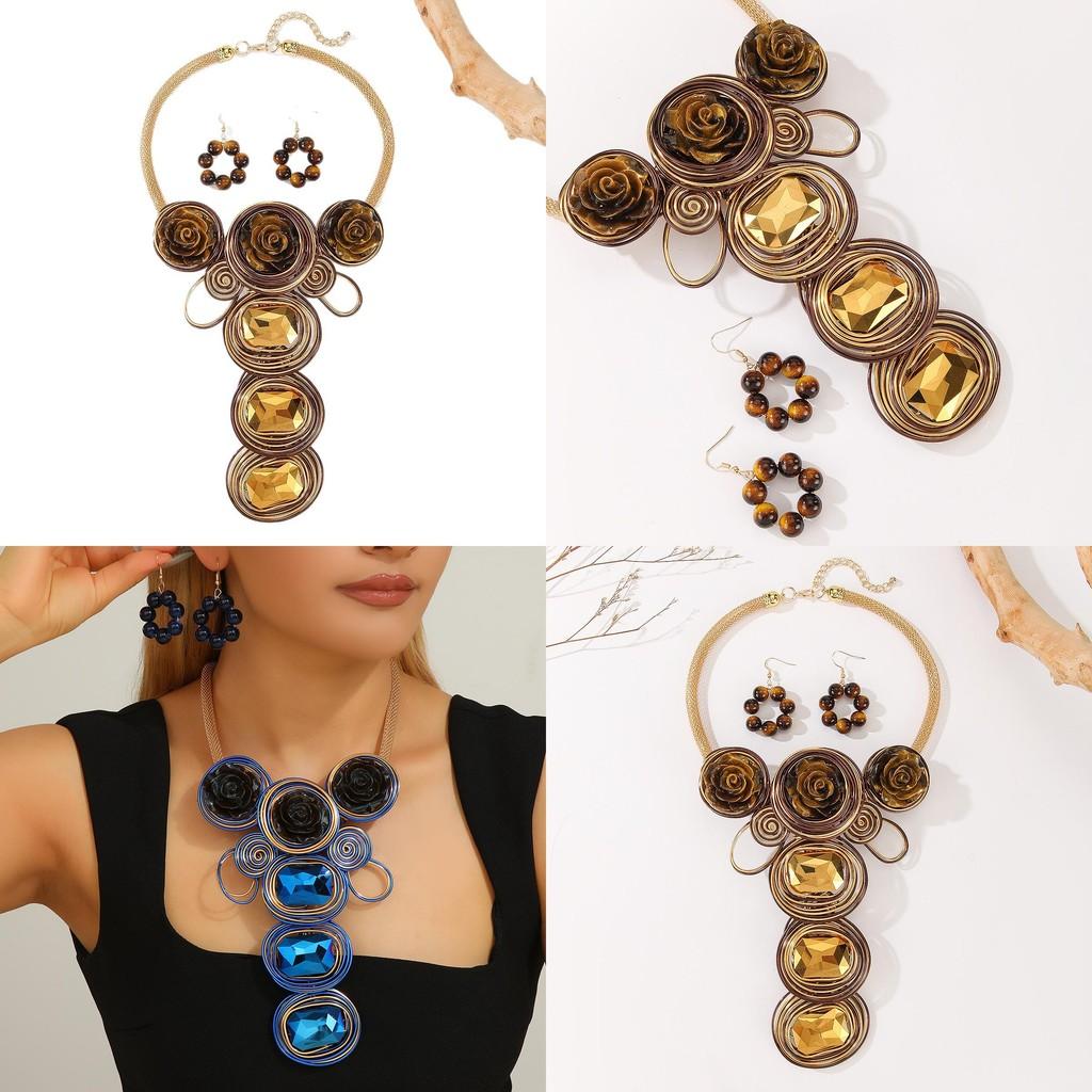 Bohemian Jewelry Collection With Alloy Wire And Pendant Designs For Spring 2025