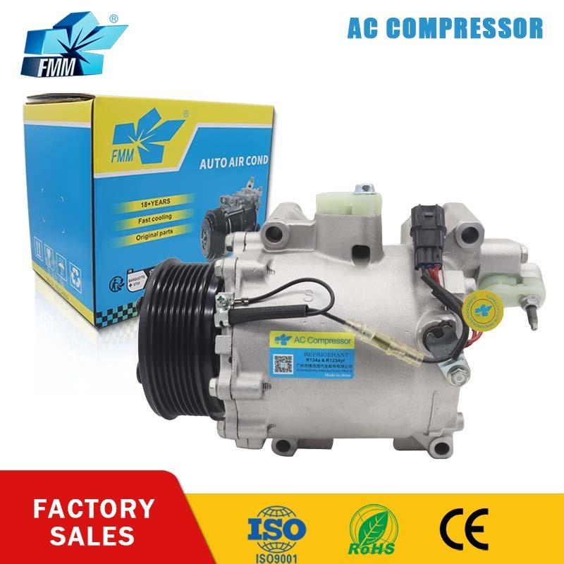 FMM TRSE07 Компрессор кондиционера 12В для Honda CIVIC 2001-2005 3419 38810-RSJ-E01 38810-RSP-E01 38810RSJE01 38810RSPE01