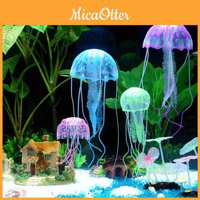 Premium Quality Artificial Jellyfish Ornament For Stunning Aquarium Decoration