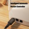 24Hour Automatic Routers Reboot Timer Controller for Routers Modems to Prevent Networking Lag Stable Internet Connectivity