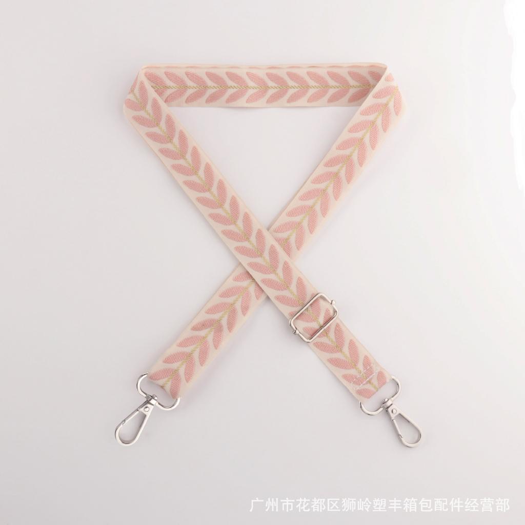 Neues Kleines Frisches Handy-Lanyard Crossbody-Tasche Schultergurt Zubehör Verstellbar Blattmuster Leichter Anhänger Riemen