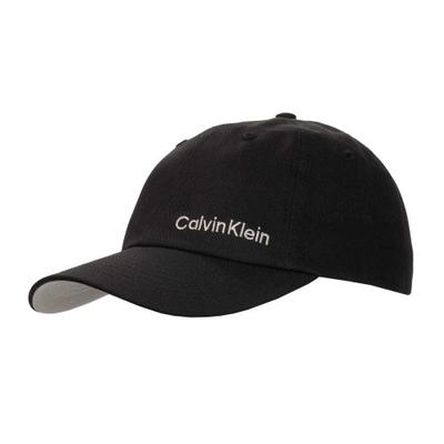 Calvin Klein Herren Logo Gebogene Kappe Golf Dad Hat